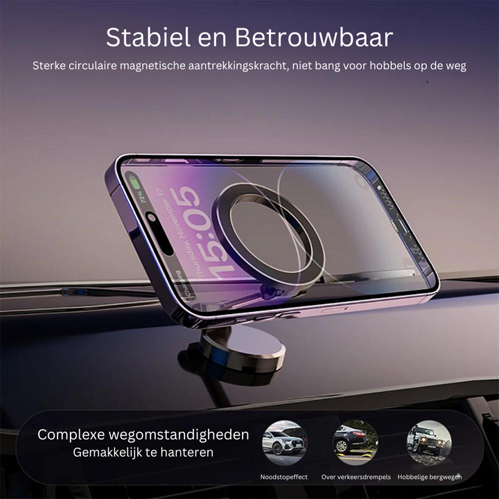 Super stabil, magnetisk telefonhållare